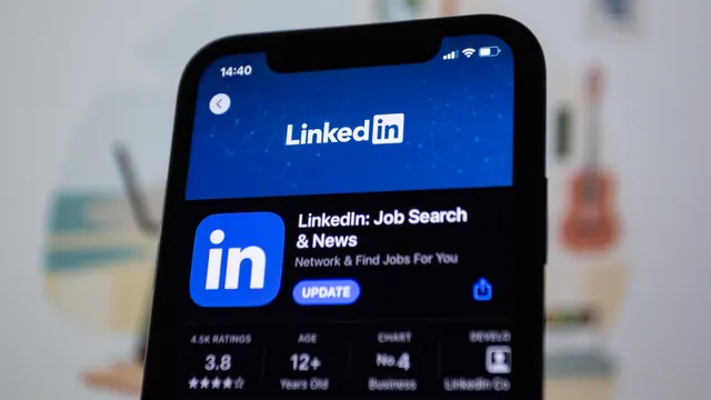 Close-up image of the LinkedIn app update screen on a smartphone display. How feature updates is changing, and how to respond